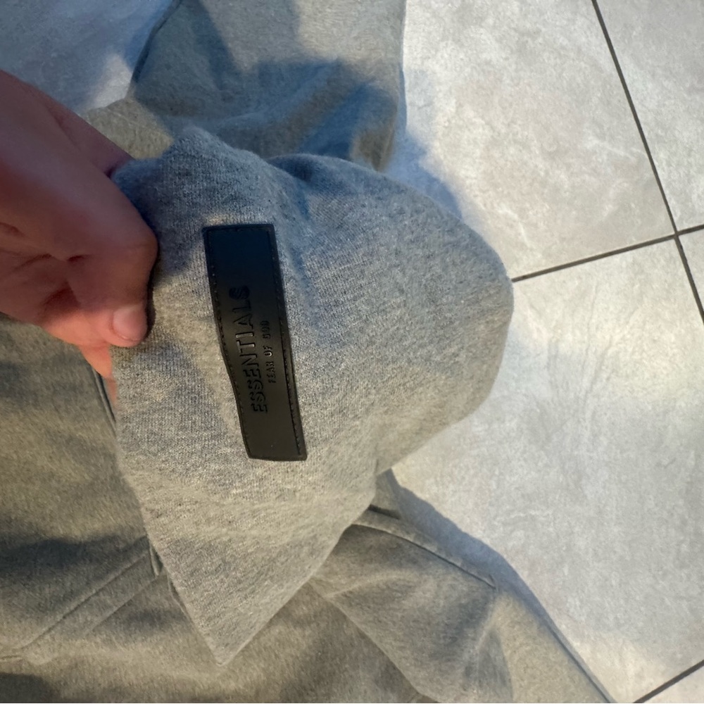 Essentials Light Gray Sweatshirt